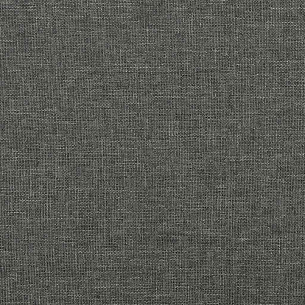 Bed Frame without Mattress Dark Grey King Single Size Fabric Price