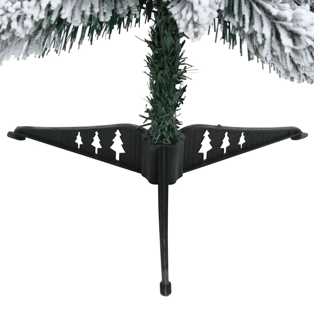 Artificial Pre-lit Christmas Tree with 30 LEDs and Flocked Snow 60 cm Price