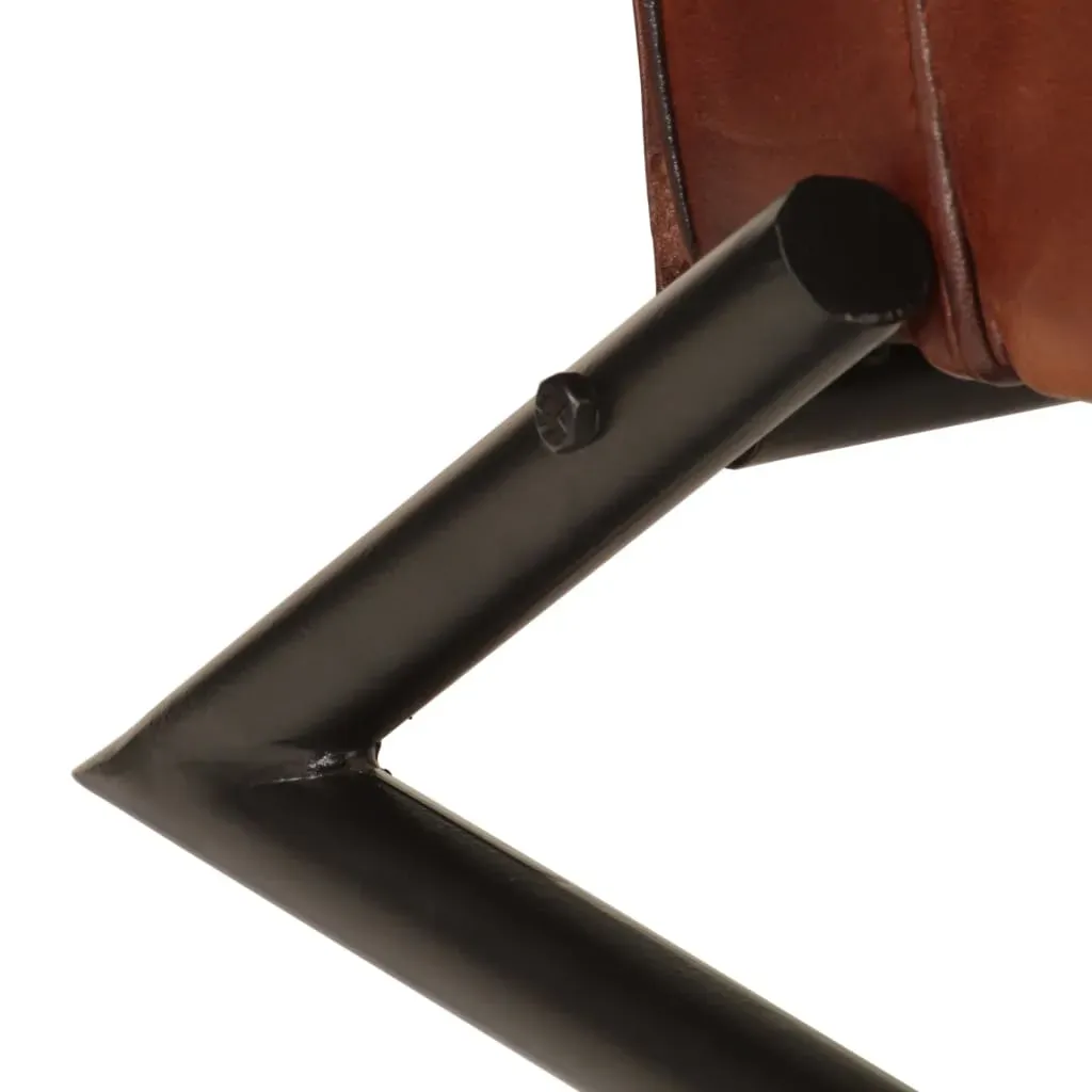 Sofa Chair Brown Real Leather Price