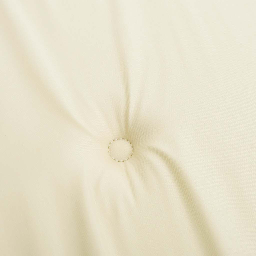 Highback Chair Cushions 6 pcs Cream Oxford Fabric Price