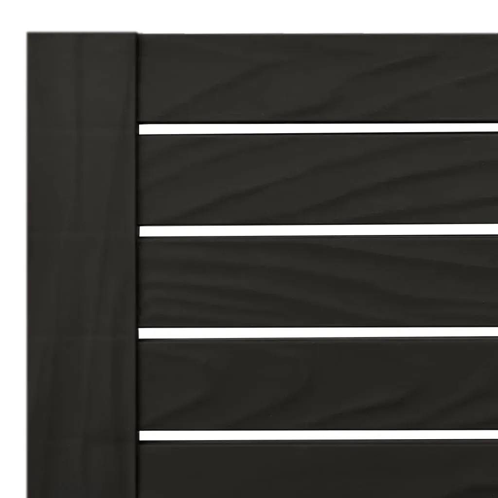 Double Sun Lounger Black 155x138x83 cm Polypropylene Price