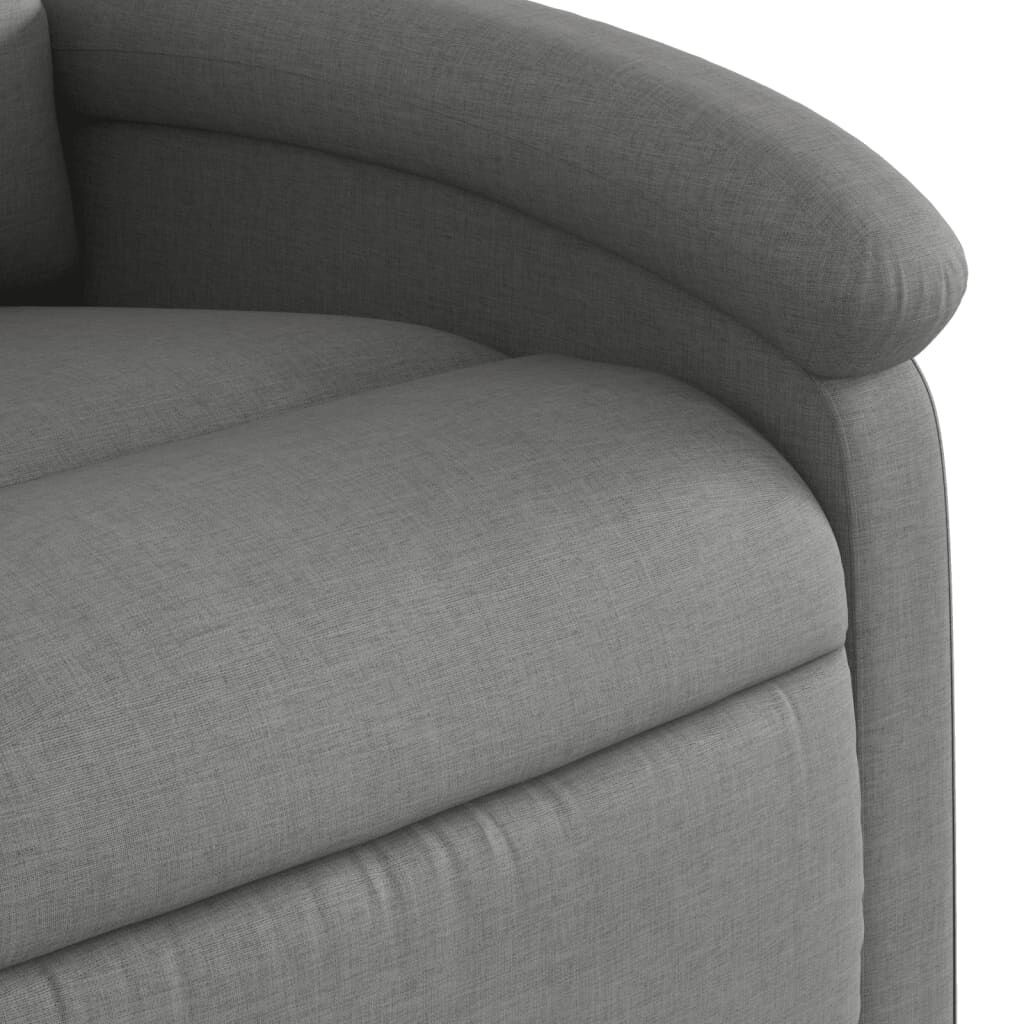 Recliner Chair Dark Grey Fabric Price