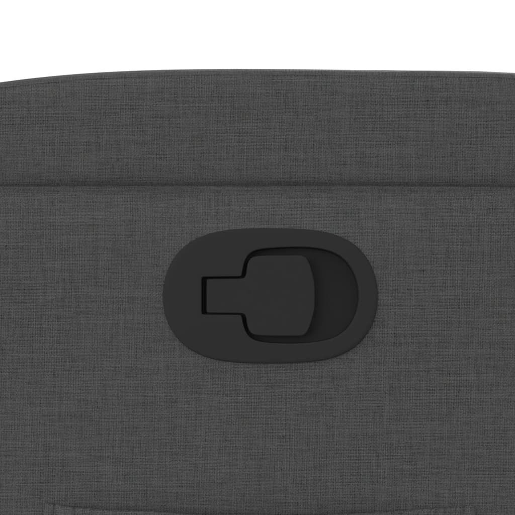 Recliner Chair Dark Grey Fabric Price