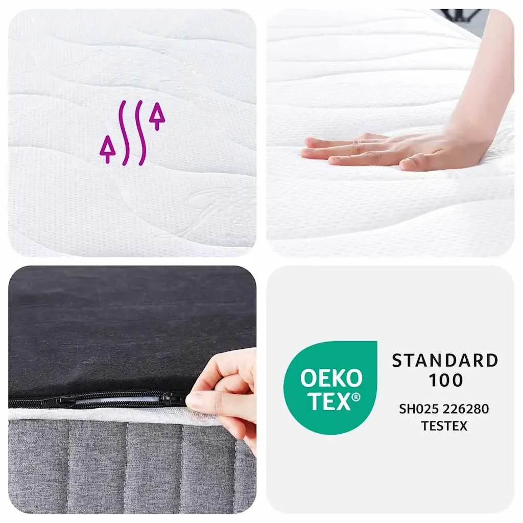 Pocket Spring Mattress Medium 137x190 cm Price