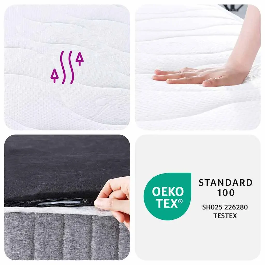 Pocket Spring Mattress Medium 152x203 cm Queen Size Price