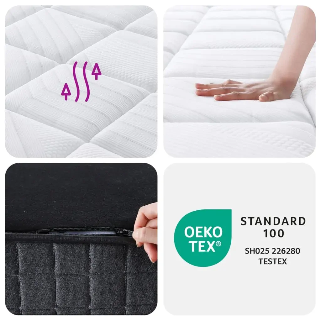 Pocket Spring Mattress Medium Plus 90x190 cm Price