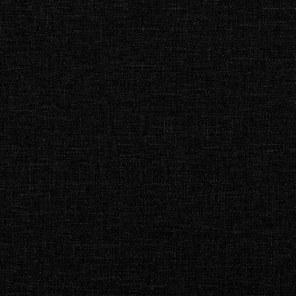 Bed Frame without Mattress Black 152x203 cm Queen Fabric Price