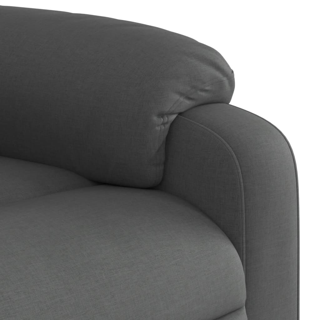 Recliner Chair Dark Grey Fabric Price