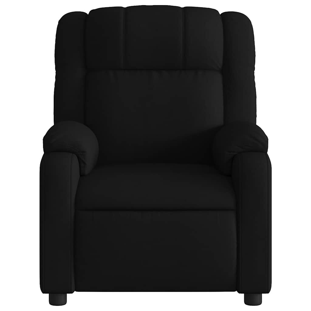 Massage Recliner Chair Black Fabric Price