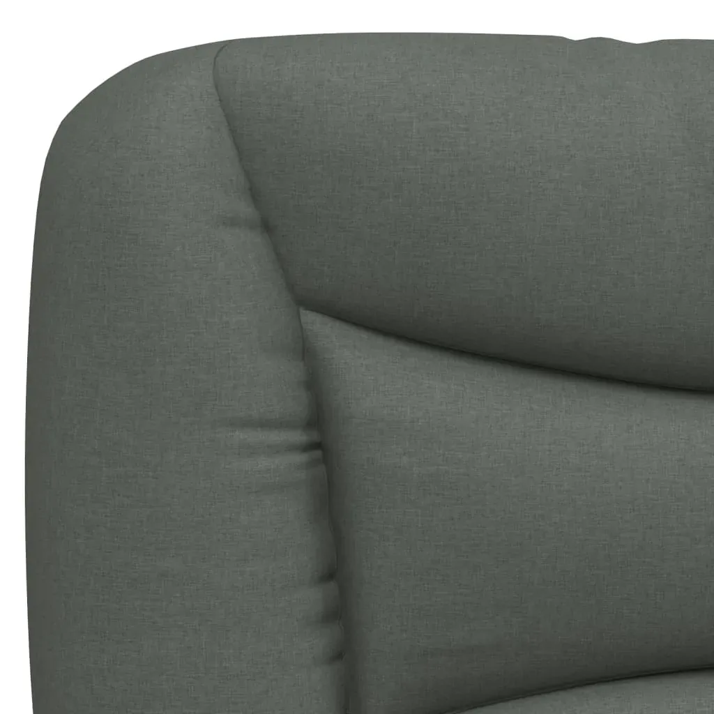 Headboard Cushion "Hvar" Dark Grey 180 cm Fabric Price
