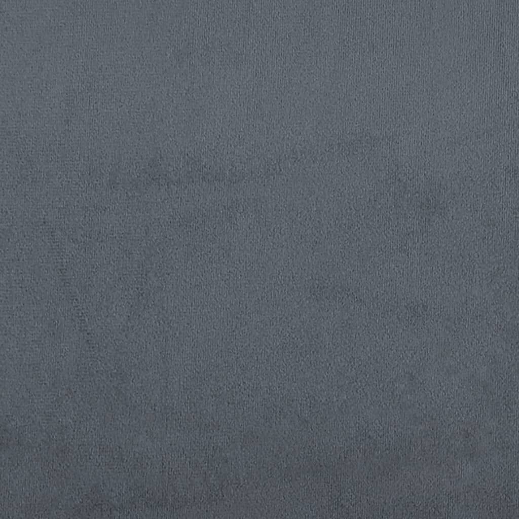 Headboard Cushion Dark Grey 152 cm Queen Velvet Price