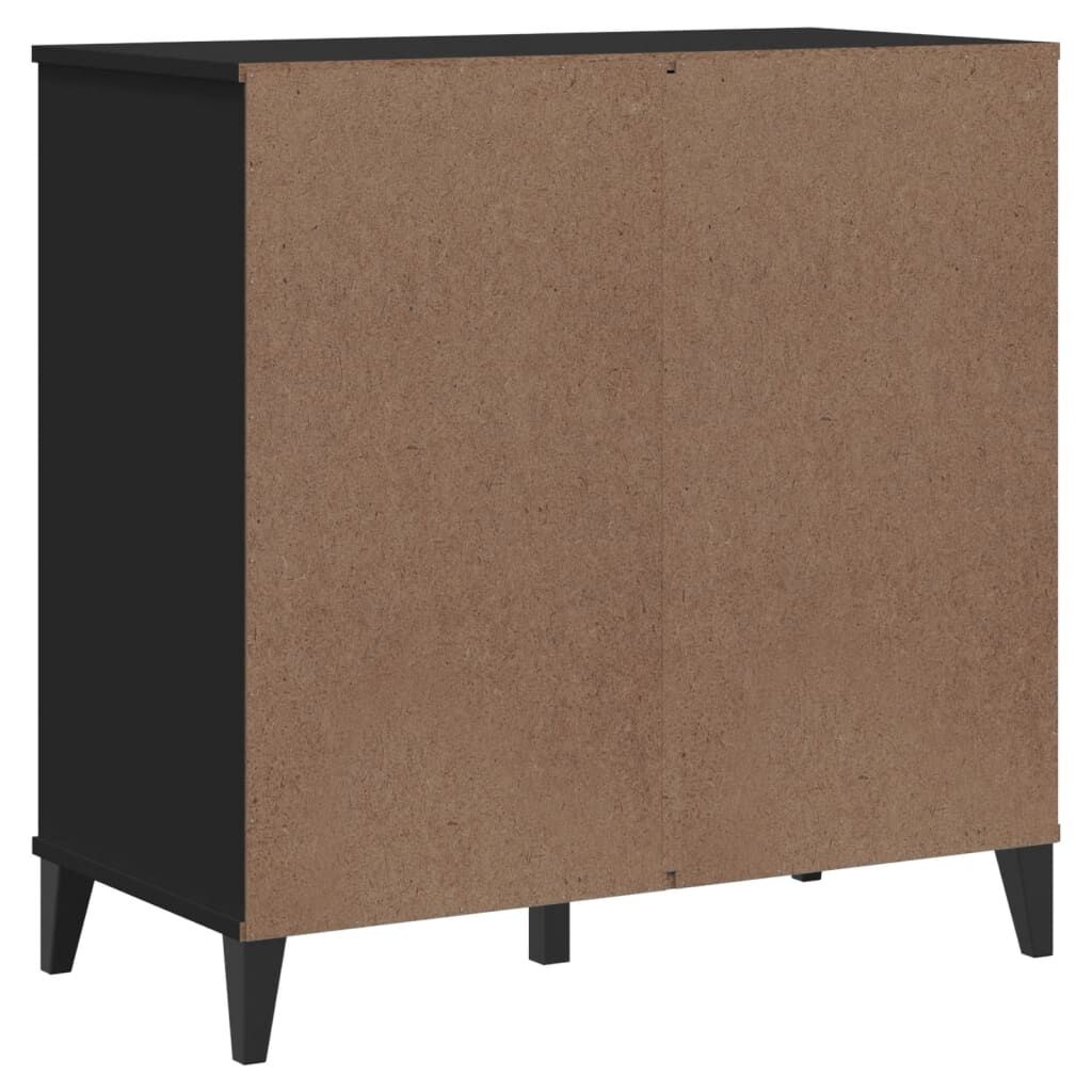 Sideboard VIKEN Black 80x40x80 cm Engineered Wood Price
