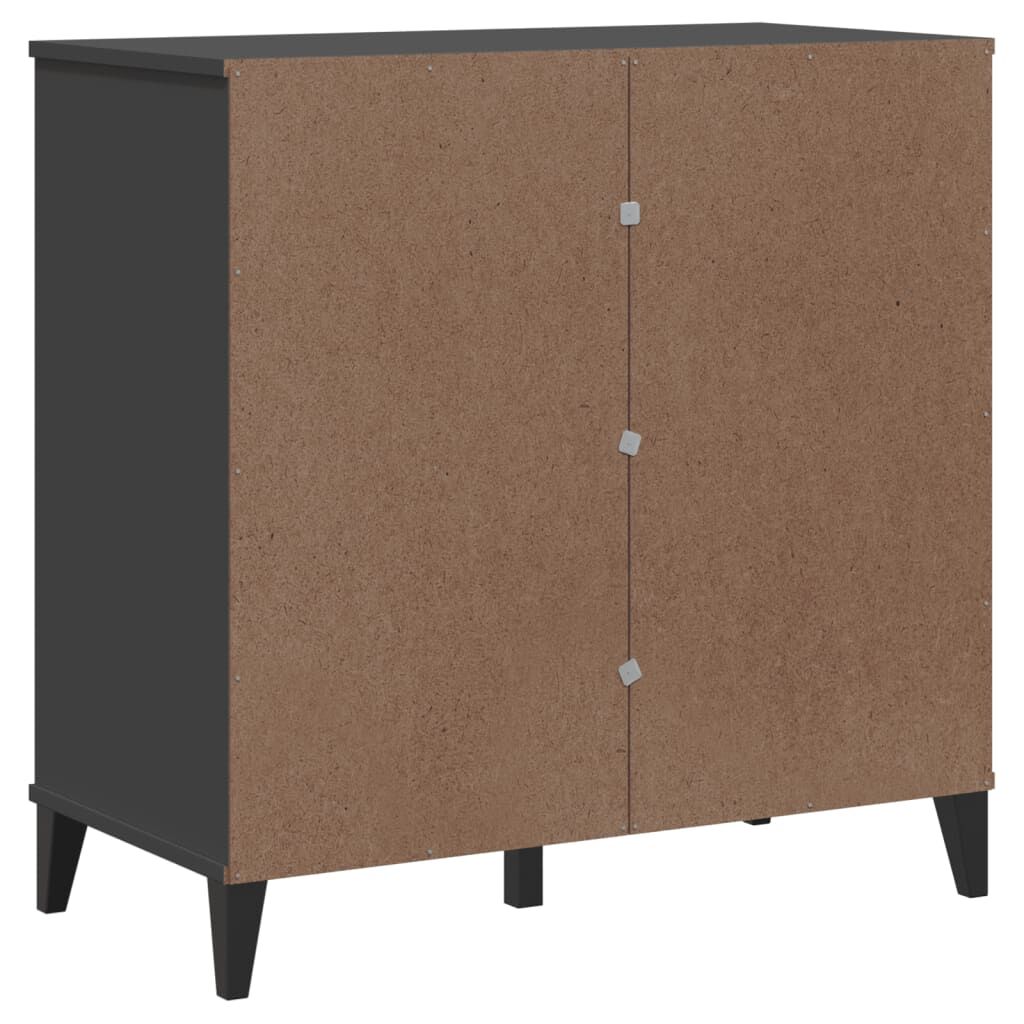 Sideboard VIKEN Anthracite Grey 80x40x80 cm Engineered Wood Price