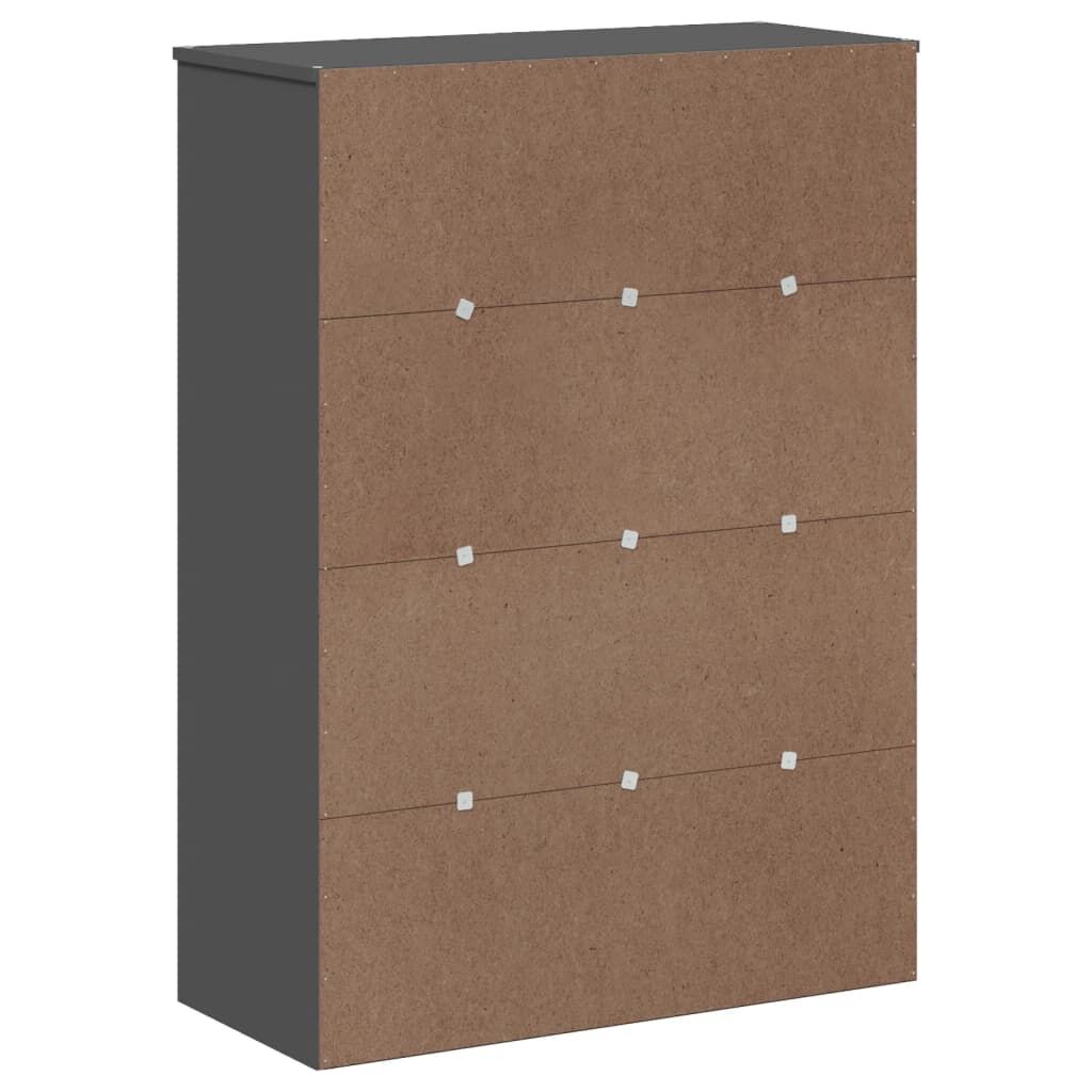 Top for Highboard VIKEN Anthracite Grey Engineered Wood Price