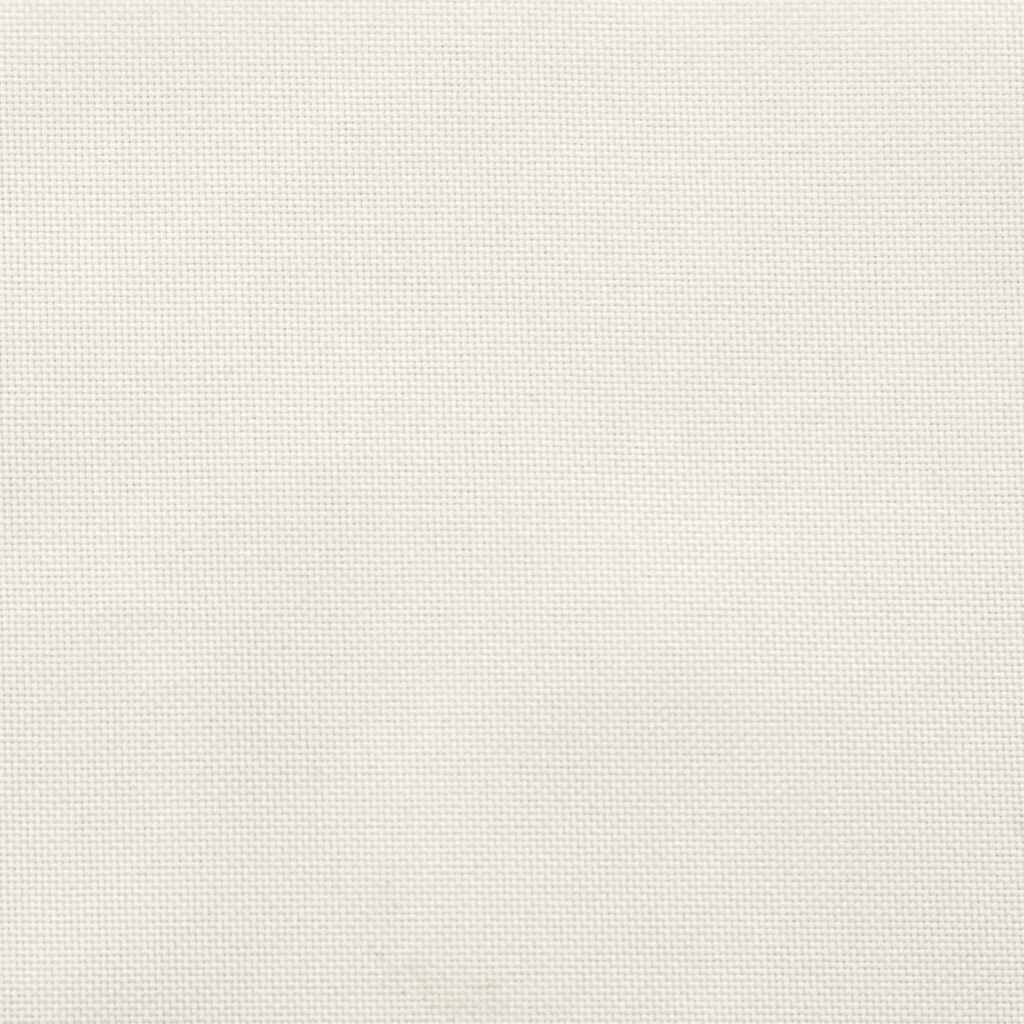 Sun Lounger Cushion Melange Cream 186x58x4 cm Fabric Price