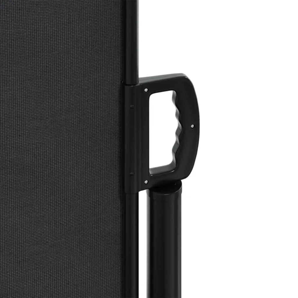 Retractable Side Awning Black 100x1000 cm Price