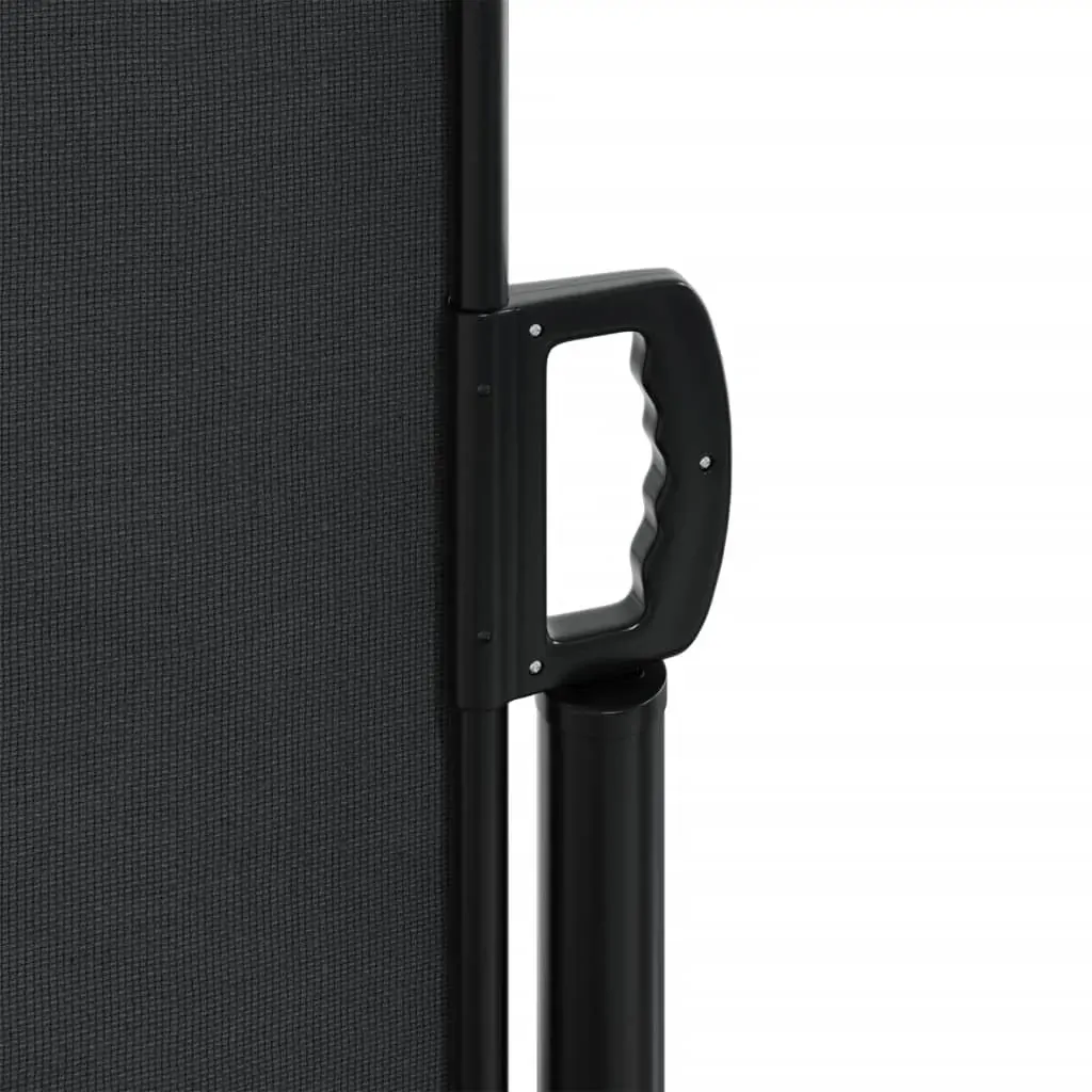 Retractable Side Awning Black 120x1000 cm Price