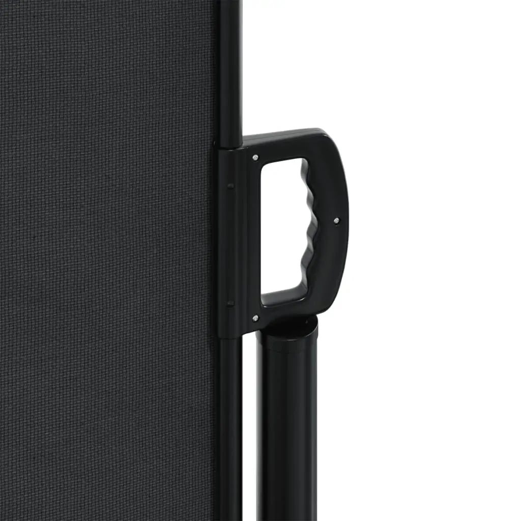 Retractable Side Awning Black 180x1000 cm Price