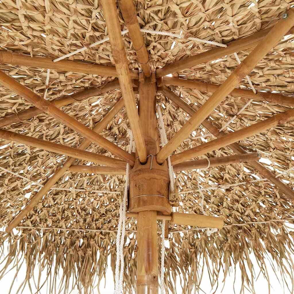 Bamboo Garden Parasol 270 cm with Banana Leaf Roof Price