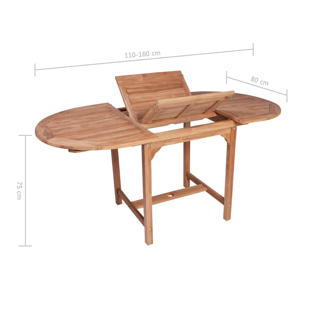 B-ware 7 Piece Outdoor Dining Set Solid Teak Price