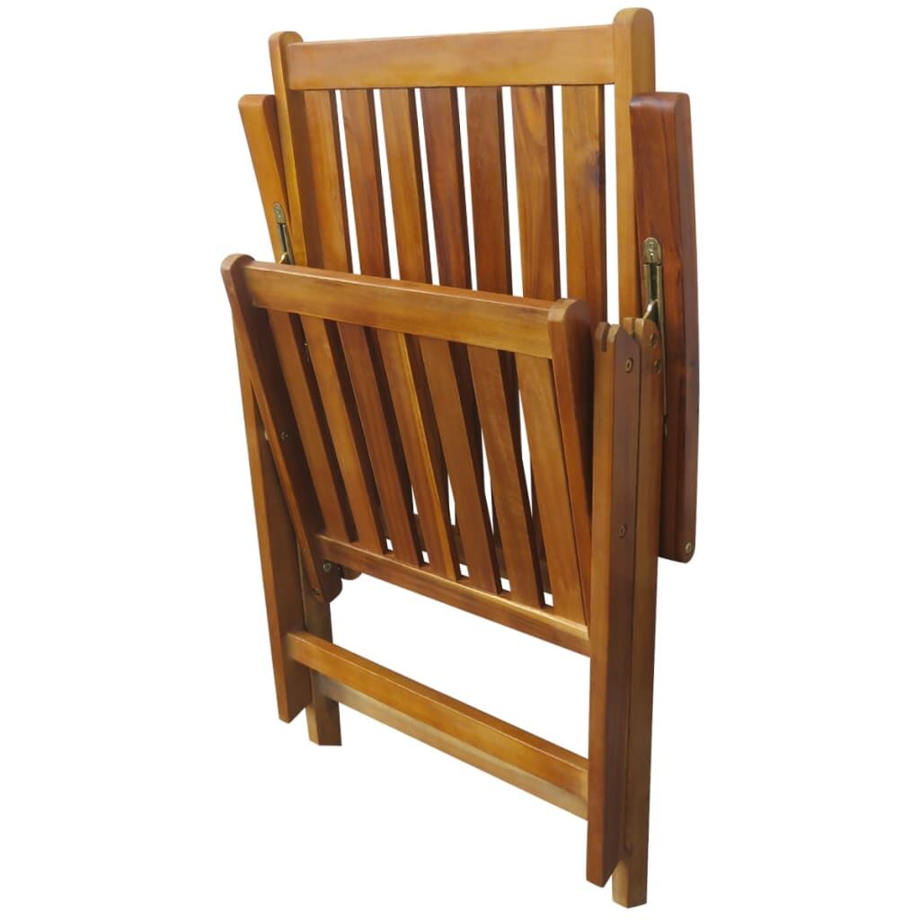 7 Piece Outdoor Dining Set Solid Acacia Wood Price