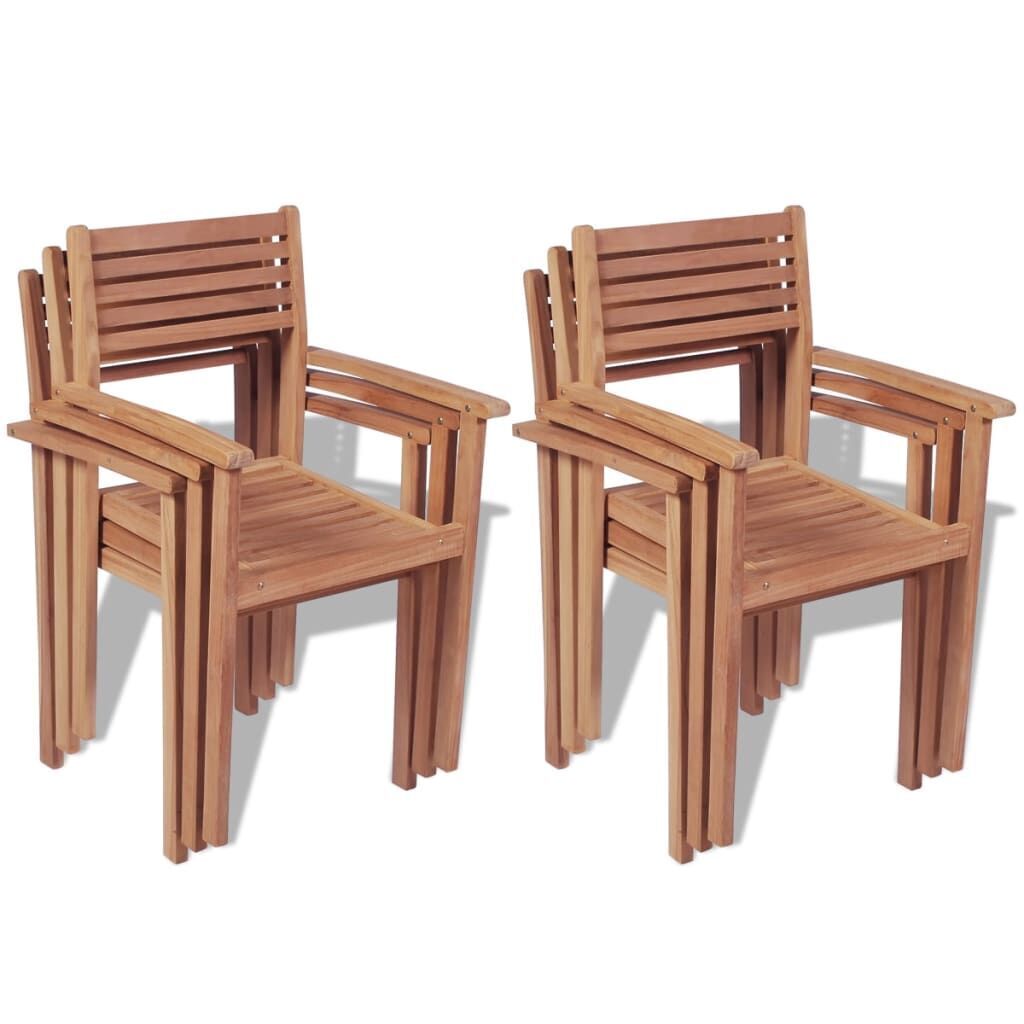 7 Piece Outdoor Dining Set Solid Teak Wood Price