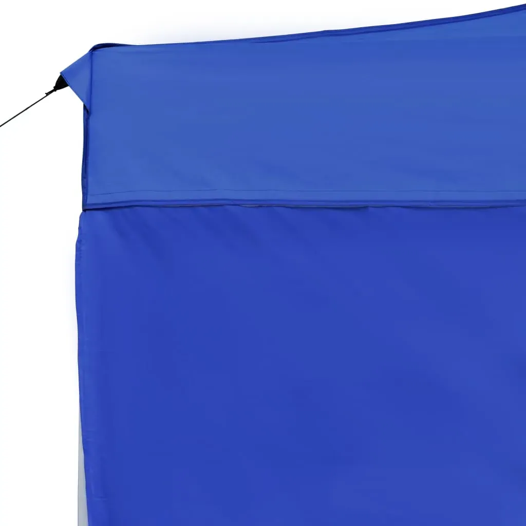 Professional Folding Party Tent with Walls Aluminium 4.5x3 m Blue Price
