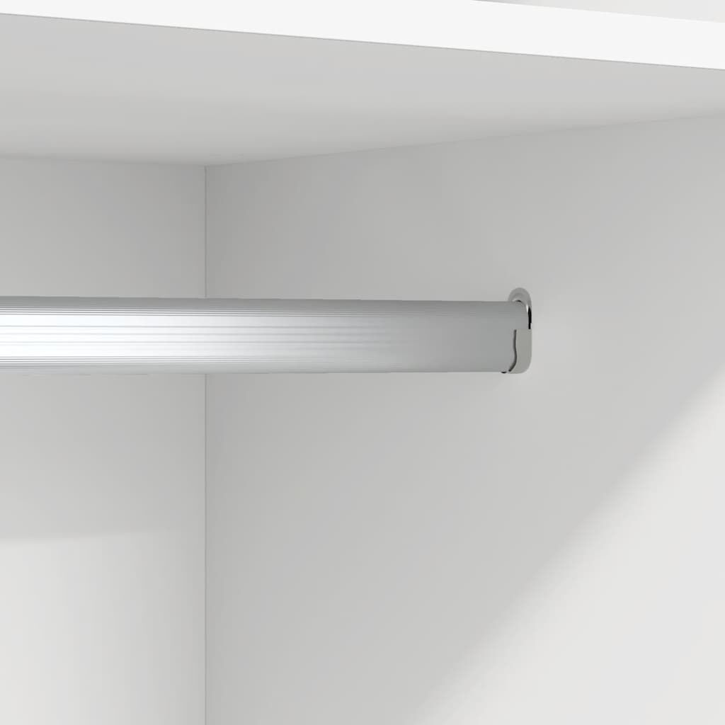 Wardrobe White 50x50x200 cm Engineered Wood Price