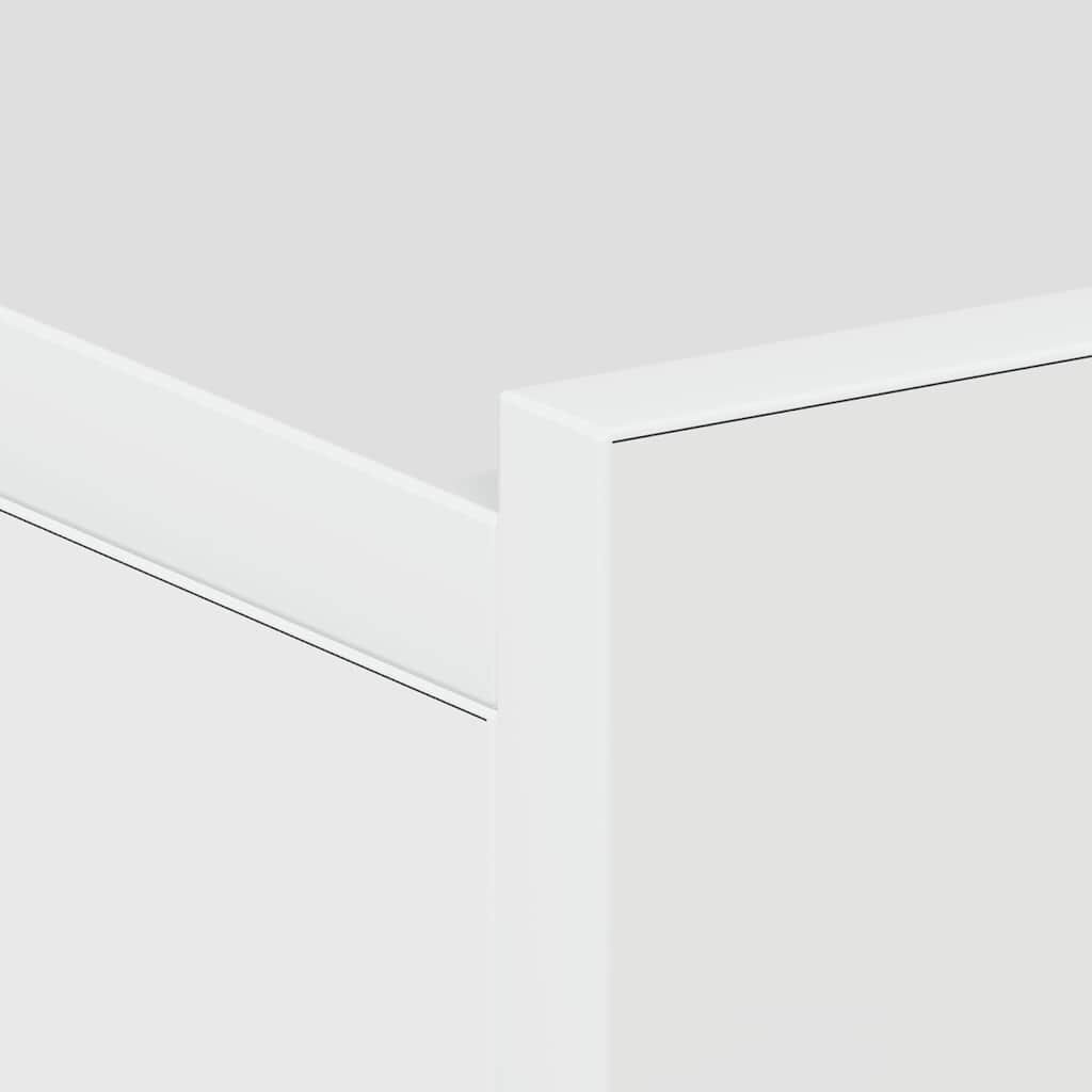Floating Nightstand High Gloss White 40x30x15 cm Engineered Wood Price