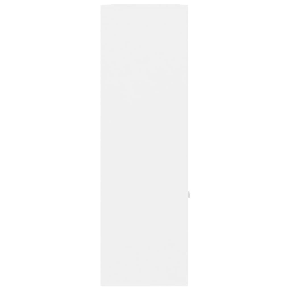 Book Cabinet White 98x30x98 cm Engineered Wood Price