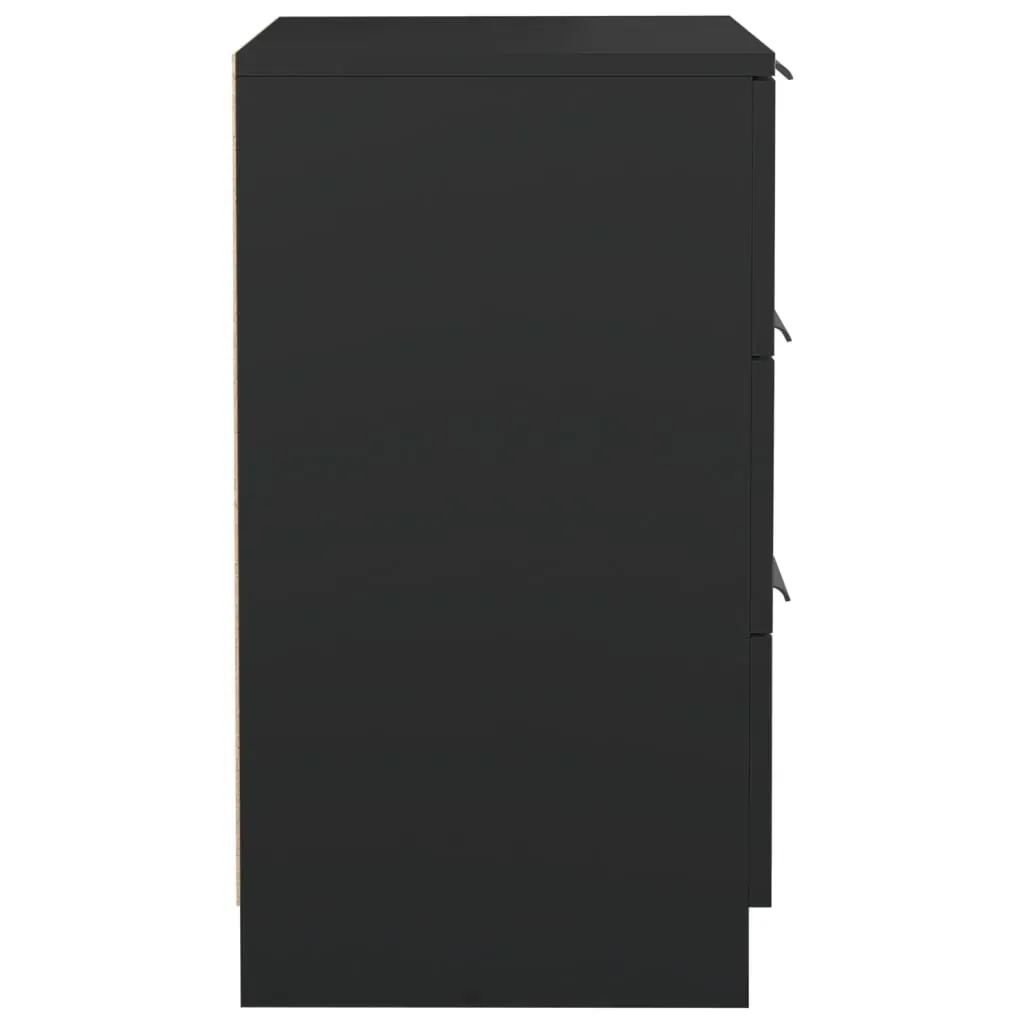 Bedside Cabinets 2 pcs Black 40x36x65 cm Price