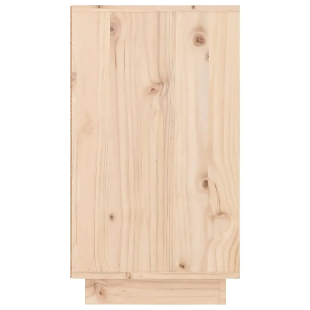 Shoe Cabinet 110x34x61 cm Solid Wood Pine Price