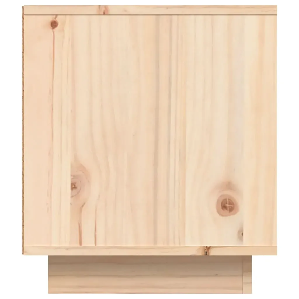 TV Cabinet 80x35x40.5 cm Solid Wood Pine Price