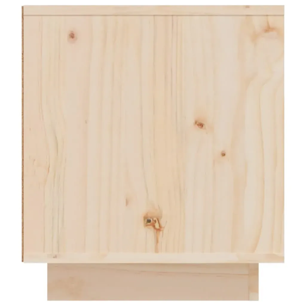 TV Cabinet 110x35x40.5 cm Solid Wood Pine Price