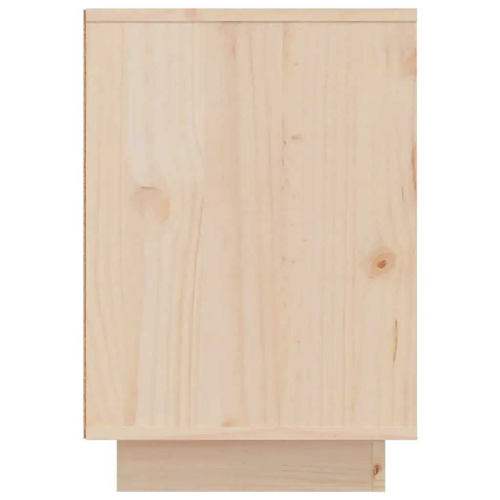 Bedside Cabinets 2 pcs 50x34x50 cm Solid Wood Pine Price