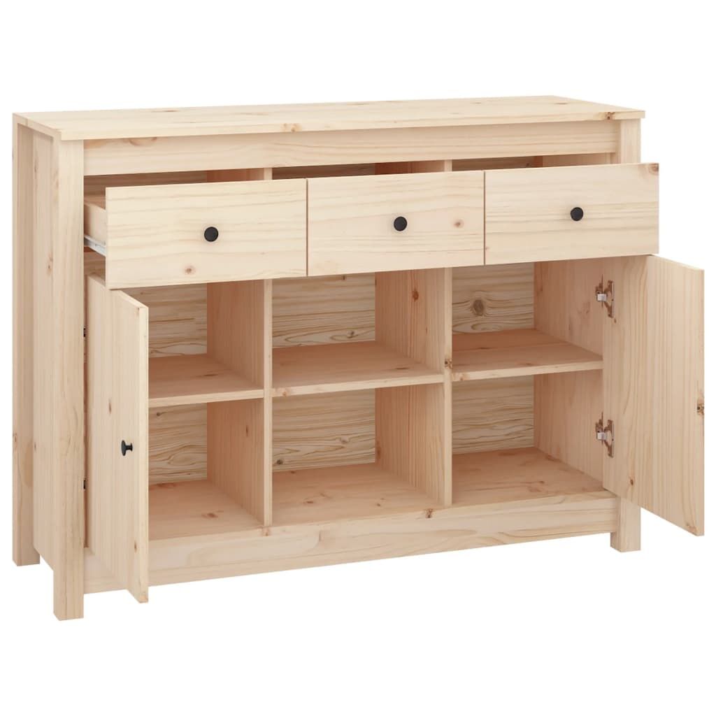 Sideboard 100x35x74.5 cm Solid Wood Pine Price