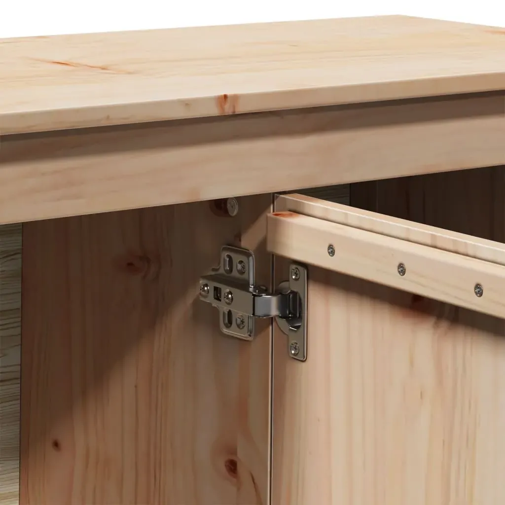 TV Cabinet 103x36.5x52 cm Solid Wood Pine Price