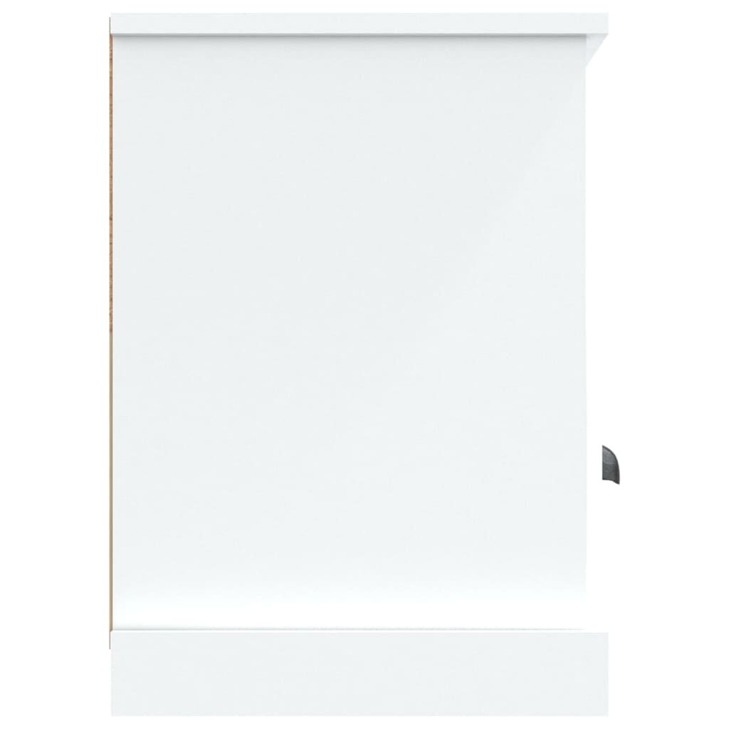 TV Cabinet White 100x35x50 cm Engineered Wood Price