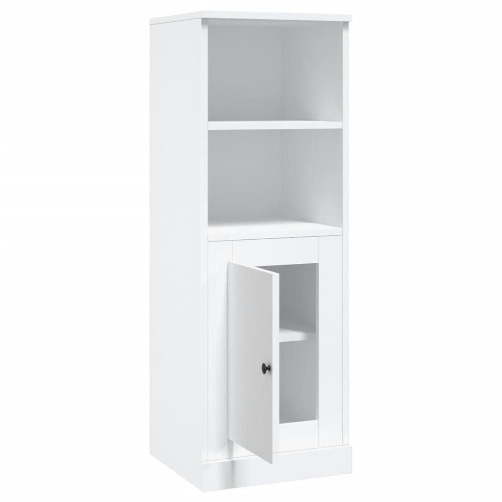 Highboard White 36x35.5x103.5 cm Engineered Wood Price