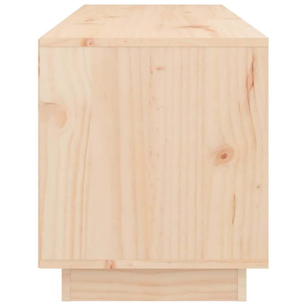 TV Cabinet 105x34x40 cm Solid Wood Pine Price