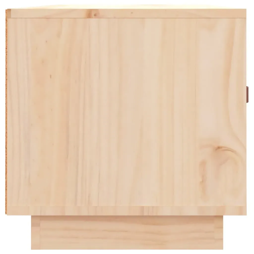 TV Cabinet 80x34x35 cm Solid Wood Pine Price