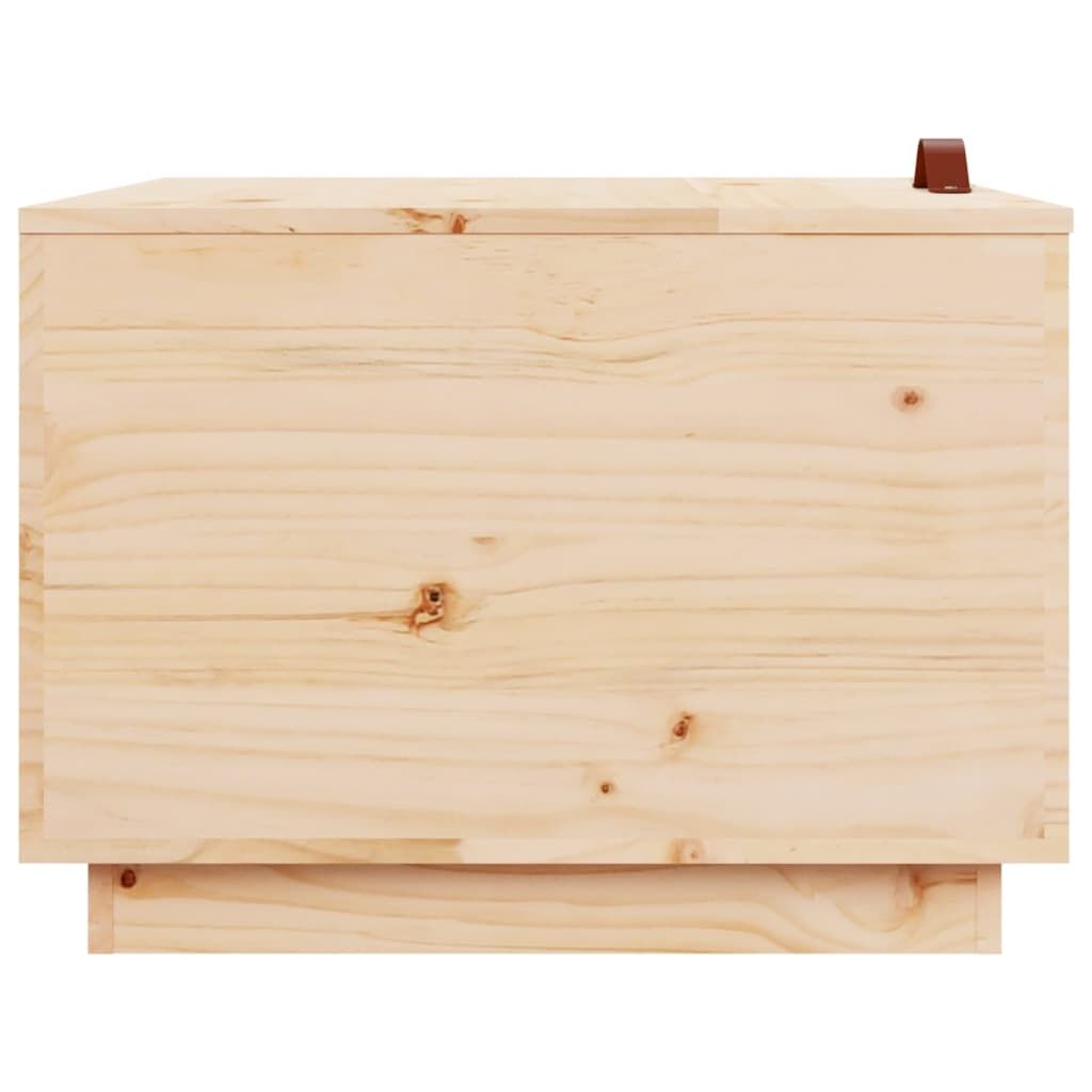 Storage Boxes with Lids 3 pcs Solid Wood Pine Price