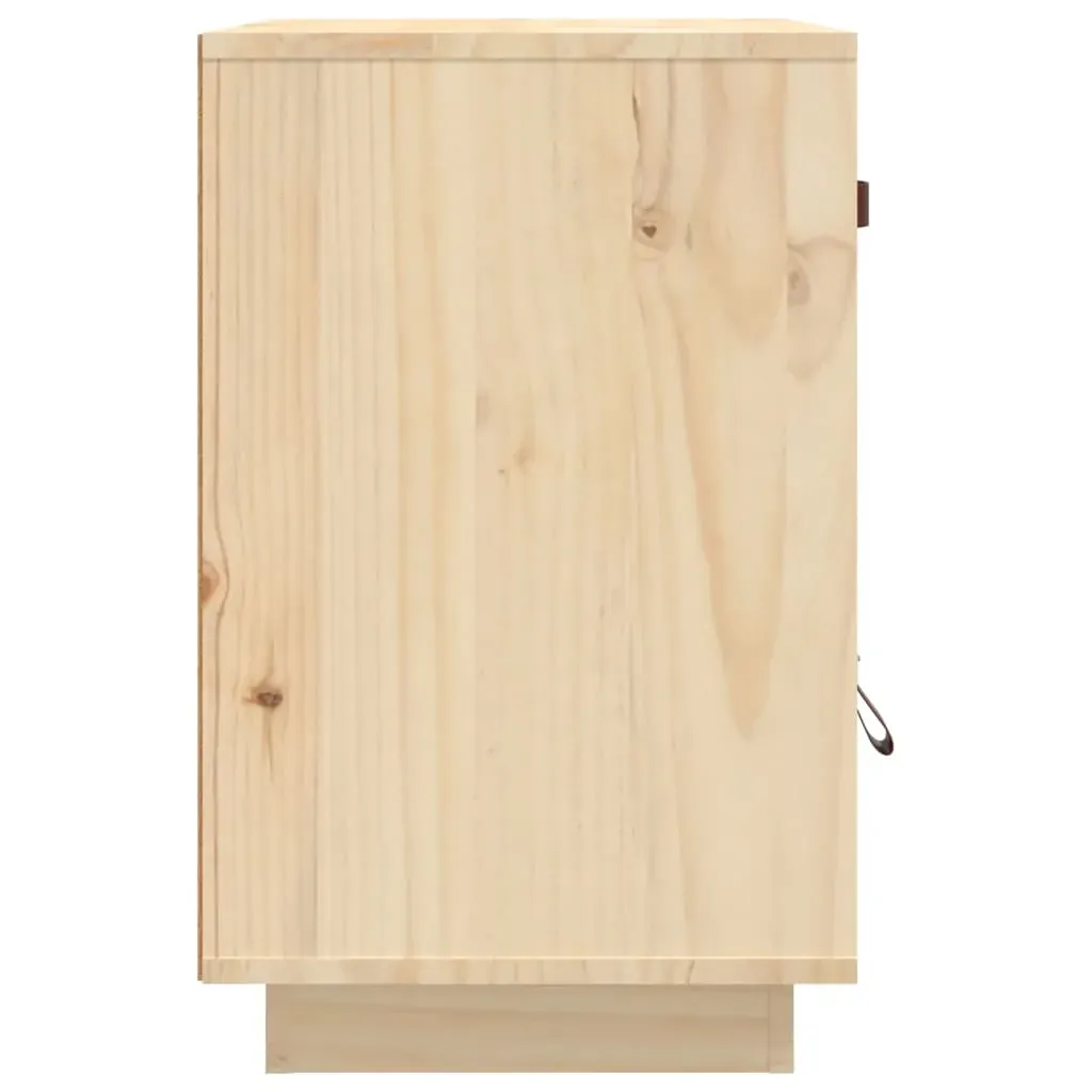 Bedside Cabinets 2 pcs 40x34x55 cm Solid Wood Pine Price