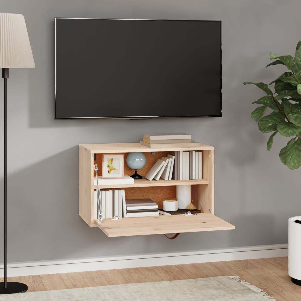 Wall Cabinet 60x30x35 cm Solid Wood Pine Price
