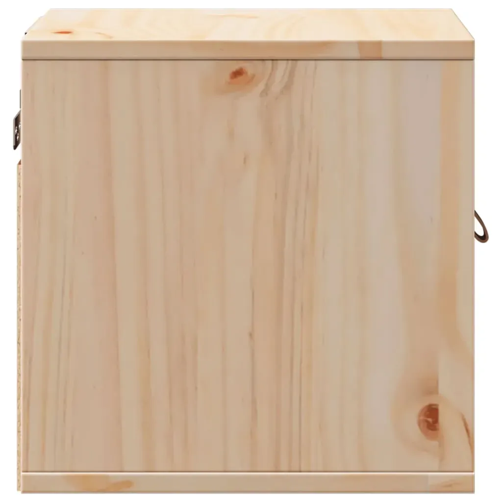 Wall Cabinets 2 pcs 31.5x30x30 cm Solid Wood Pine Price