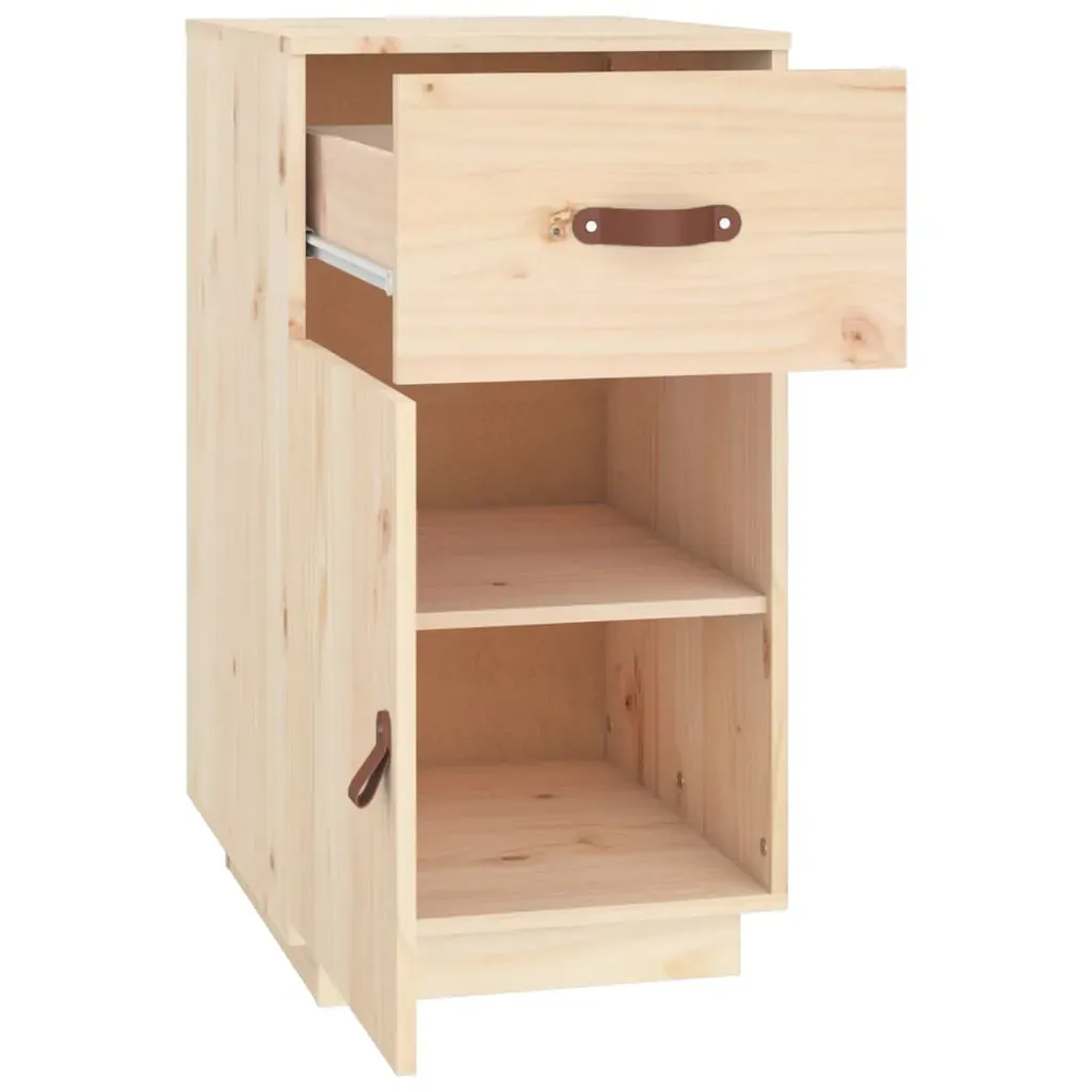Desk Cabinet 40x50x75 cm Solid Wood Pine Price