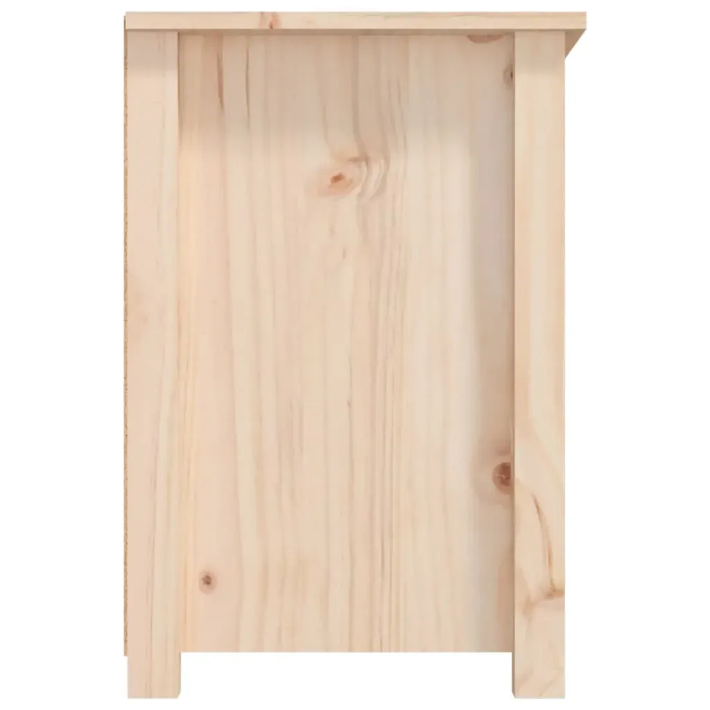 TV Cabinet 79x35x52 cm Solid Wood Pine Price
