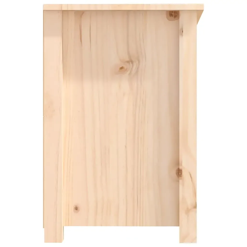 TV Cabinet 114x35x52 cm Solid Wood Pine Price