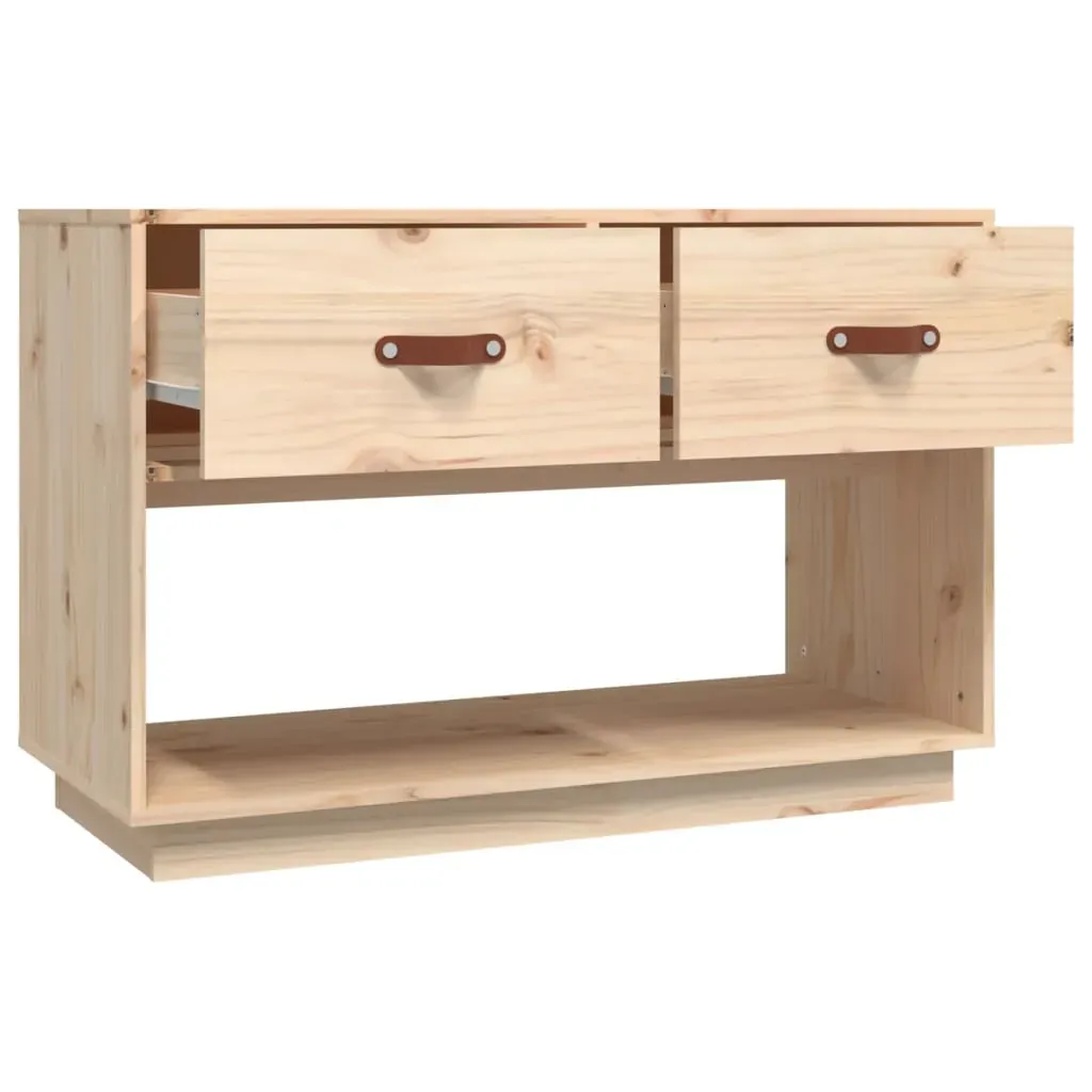 TV Cabinet 90x40x60 cm Solid Wood Pine Price