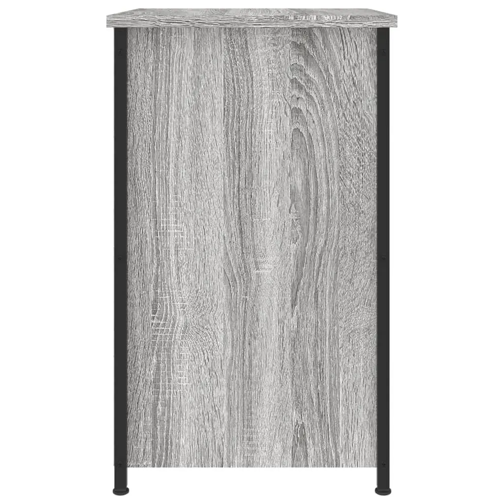 Bedside Cabinets 2 pcs Grey Sonoma 40x36x60 cm Engineered Wood Price